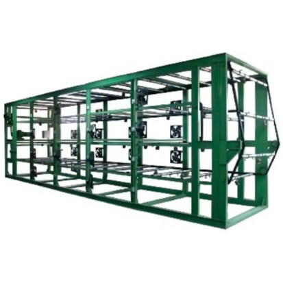 Gute Führungsleistung, Querbalken-Trocknungslinie