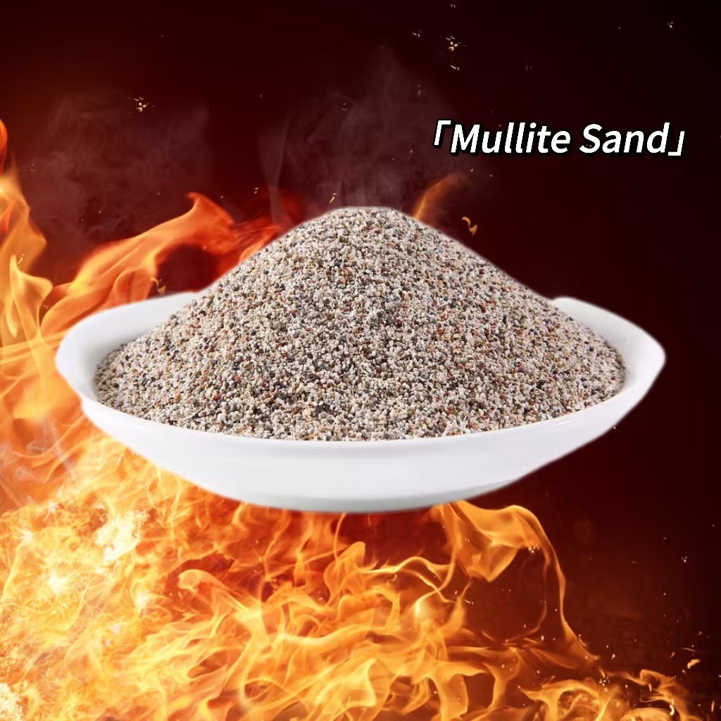 Mullitsand für den Präzisions-Feinguss. Mullitsand und -pulver für die Gießerei